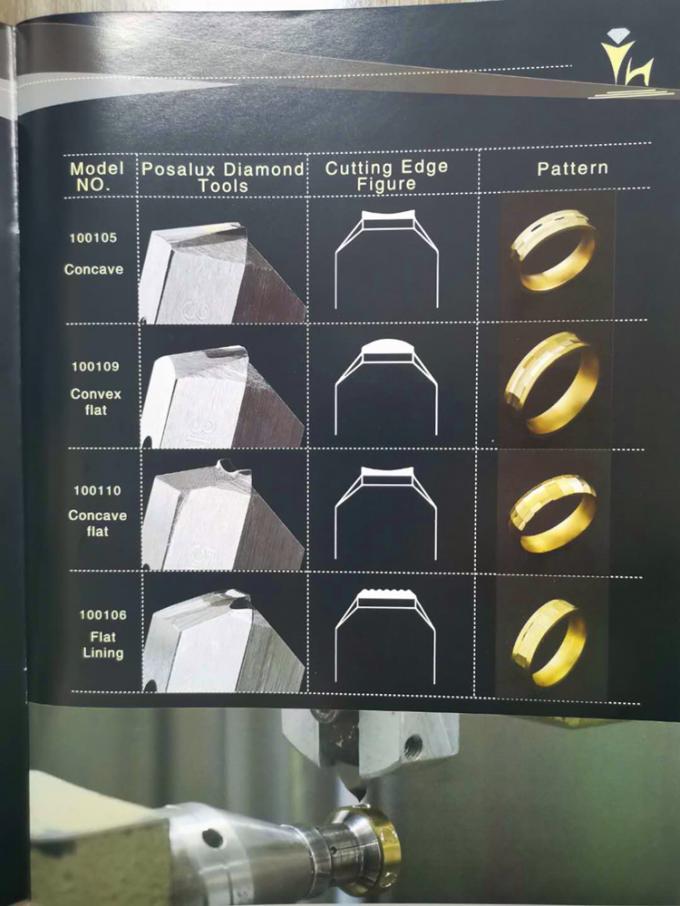 Angle150 V Shape MCD PCD Ring Engraving Tools 1